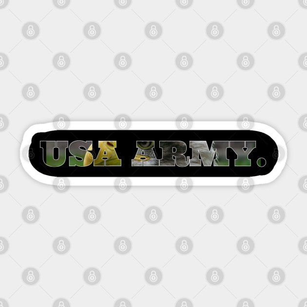 USA ARMY Sticker by artist369